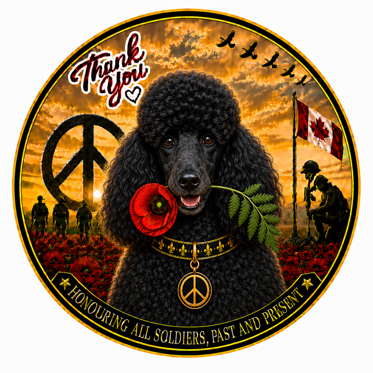 POODLE BLACK